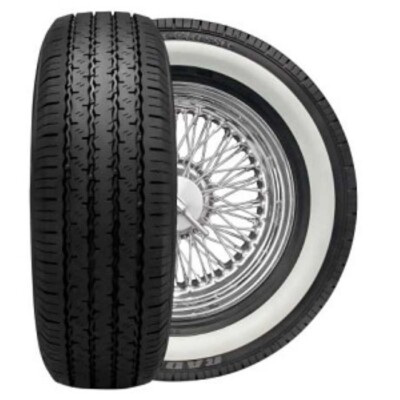 4 New 155R15 Radar Dimax Classic 82S 40MM 1.57'' Original White