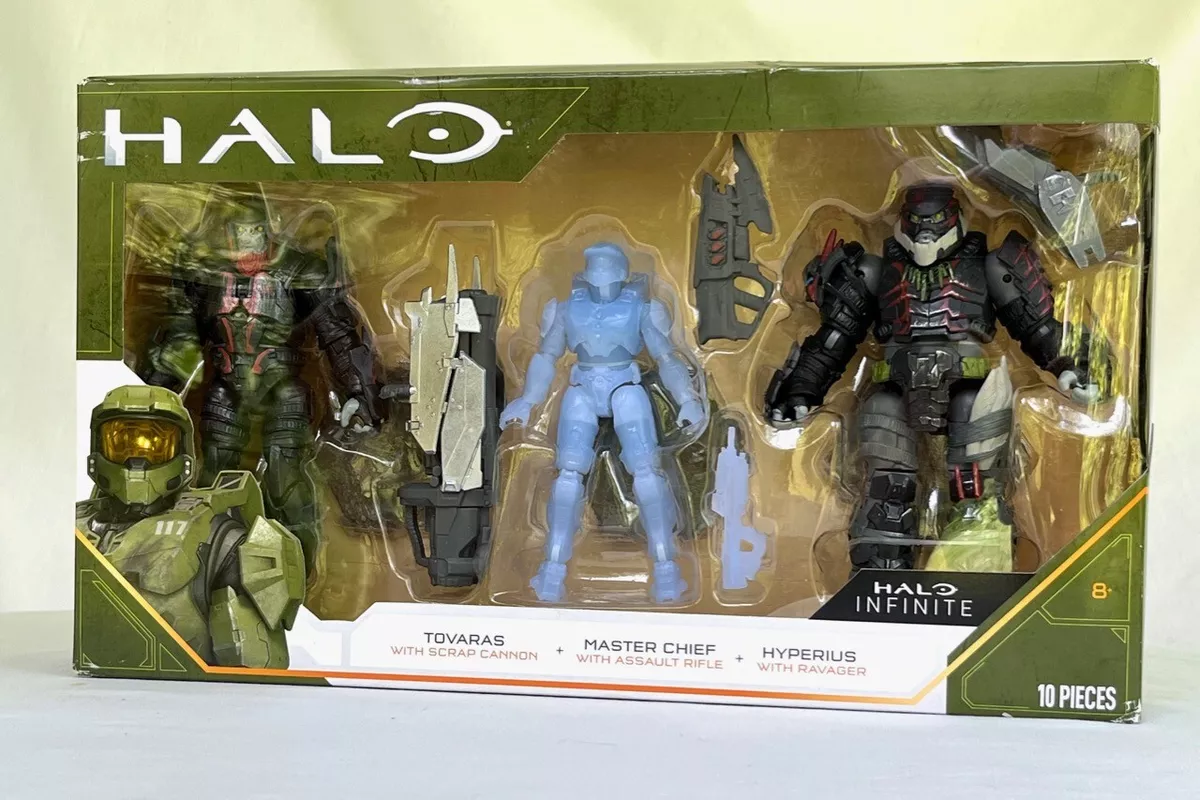 Halo Infinite World of Halo 4 Figures Series 1 2 3 4 Collection (Choose  Figure) (Master Chief (w/ Assault Rifle - Series 2))