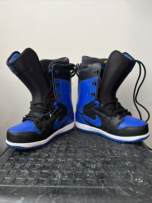 NIKE SB VAPEN SNOWBOARD BOOTS Royal Blue Black White Mens Size US