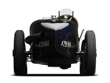 Cars 1931 34 bugatti type 51 grand prix racing race Desk Mat Stitched