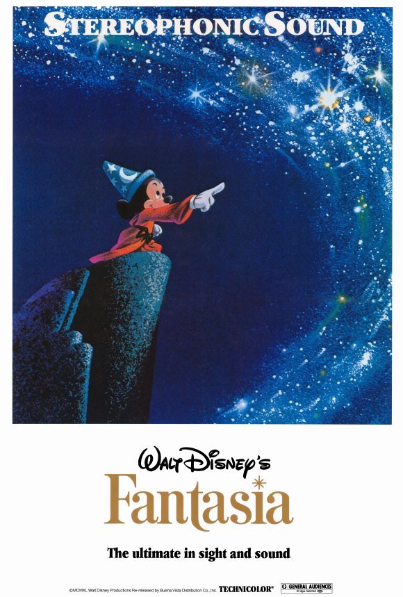 FANTASIA Movie POSTER 27x40 B | eBay