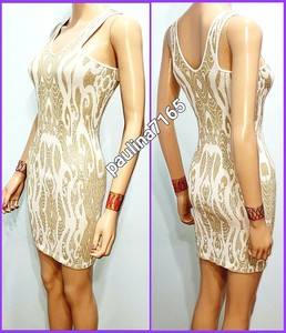 bebe white bodycon dress