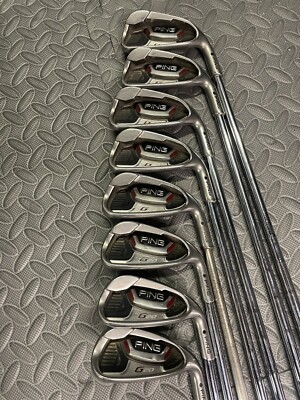 Ping G20 Black Dot Iron Set 4-Gw, Right Handed Steel Shaft Stiff Flex