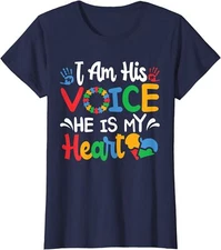 Autistic Autism Awareness Month Gift Ladies' Crewneck T-Shirt