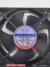 XYLFAN YL20060HBL 220/240V 55W 0.35A 20CM AC Axial Fan