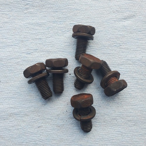 9005 Mazda Miata MX5 Clutch OEM Pressure Plate Bolt Set of 6 Complete