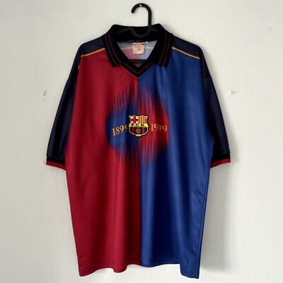 FC Barcelona 1999年記念シャツ Sサイズ Nike FC Barcelona 1999年記念シャツ Sサイズ