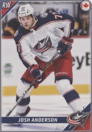 2019-20 Topps NHL Stickers - Josh Anderson #142 - 1 of 1