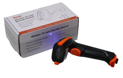 Tera 5100Y Kabelloser Handheld-Barcode-Scanner 1D Laser Wireless und USB-Wired