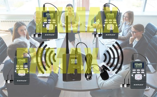 EXMAX Wireless Voice Transmission system FM Radio Broadcast for Factories 1T30R - Picture 9 of 17