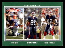 2006 Topps Total Rashad Baker / Nate Clements / Coy Wire    #171 Bills
