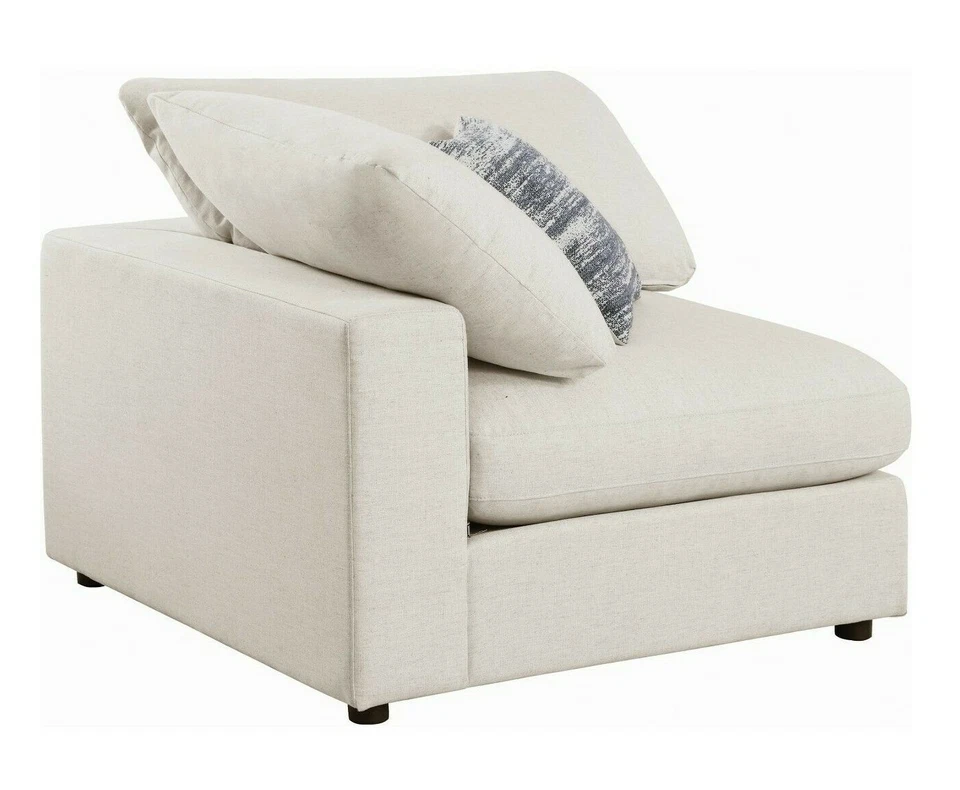 Sofá modular moderno Cloud de 5 piezas seccional de plumas para sala de estar sofá sereno 551321 Foto 4 de 4