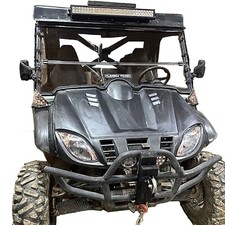 Clearly Tough Odes Dominator Full Folding Windshield