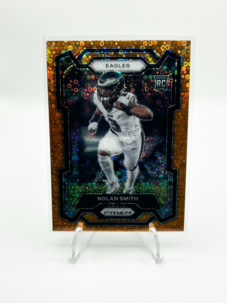 2023 Panini Prizm - Rookies Nolan Smith #382 Disco Prizm (RC)