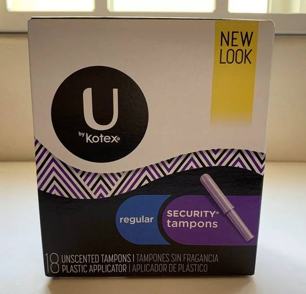 U By Kotex Security Tampons Regular Absorbency Unscented 18 Ct New Saphireblueaviation Co Za