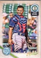 2018 Topps Gypsy Queen #162 Francisco Mejia RC Cleveland Indians