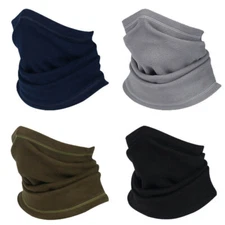 Winter Fleece Neck Gaiter Warmer Soft Face Mask for Cold Weather Outdoor Sports