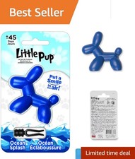 Refreshing Ocean Splash Car Air Freshener - Alcohol-Free, Easy Clip Design