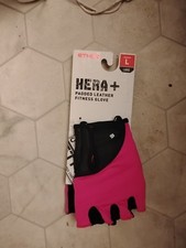 NEW w Package ETHOS Half Finger Training Gloves  Gym Workout Weightlifting Grip