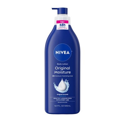 Nivea Body Lotion Original Restore Daily Moisture Vitamin E Dry Skin 16.9 oz