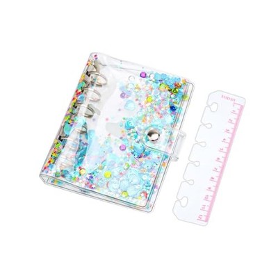 VILLFUL Pvc Ringbinder Met Glanzende Cover Herbruikbare Planner Eenvoudig Schoon Te Maken Voor Zakelijk School Creatief Schrijven