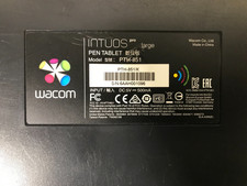 Wacom Intuos Pro Digital Drawing Tablet Large PTH-851 NOT tested For PartsOnly