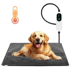 Pet Heating Pad for Dogs and Cats, 9 Adjustable Temperature Dog Heating Pad, ...