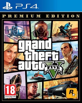 Grand Theft Auto V Five: Premium Edition (Playstation 4 PS4 Spiel)