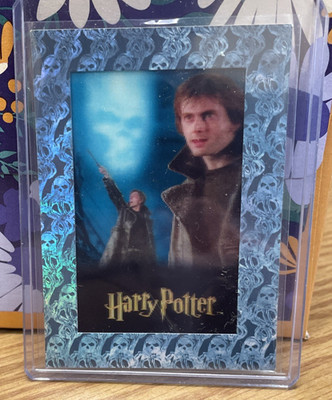 2007 Artbox World of Harry Potter 3-D Lenticular Chase Card #R6 Barty Crouch Jr