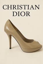 AUTHENTIC Vintage CHRISTIAN DIOR "CA-01-10" Women's Luxury Heels 36.5 EU US6
