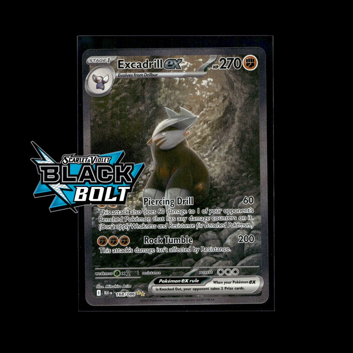 excadrill pokemon card price Pokemon - Excadrill ex (82/113) - Legendary Treasures