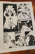 MIKE HOFFMAN original art, TIGRESS #2 pg #26, Budd Root of Cavewoman fame | eBay US