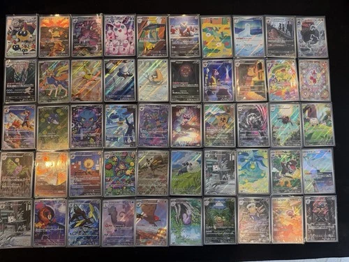 Pokemon Card Game Japanese Lot Set 50 CARD Art Rare Ar Chr Different Types BULK
