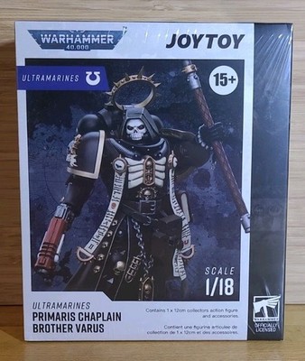 JoyToy Warhammer 40K - Ultramarines Primaris Chaplain Brother Varus
