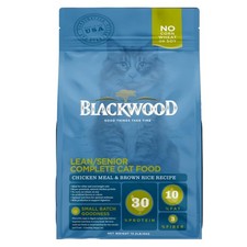 Blackwood Lean/Senior Dry Cat Food, Chicken Meal & Brown Rice, 13.2lb 5.61 per pound
