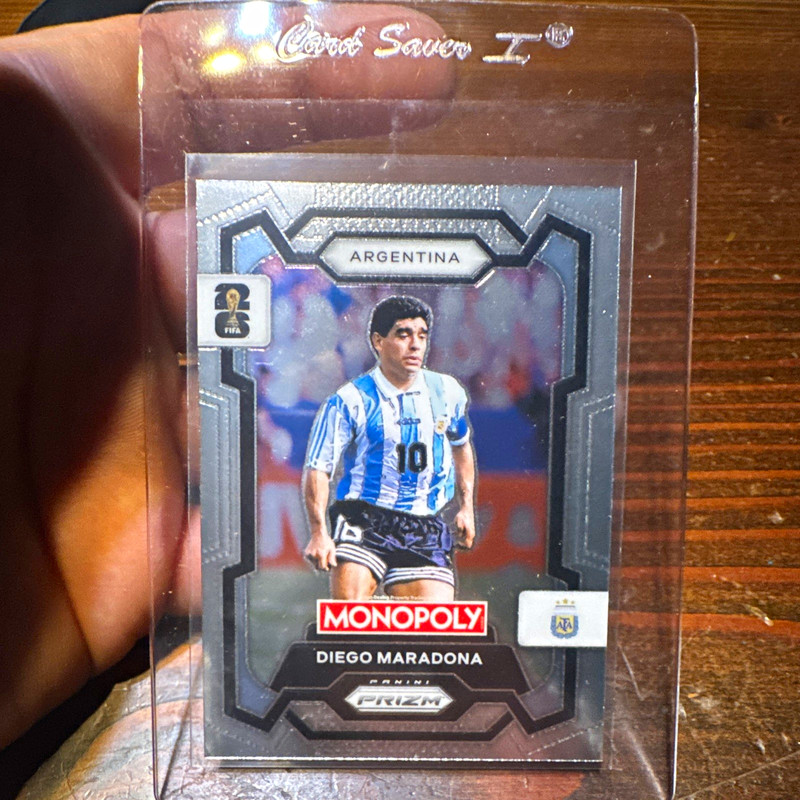 2026 Panini Prizm Monopoly FIFA World Cup Diego Maradona Argentina Soccer #3