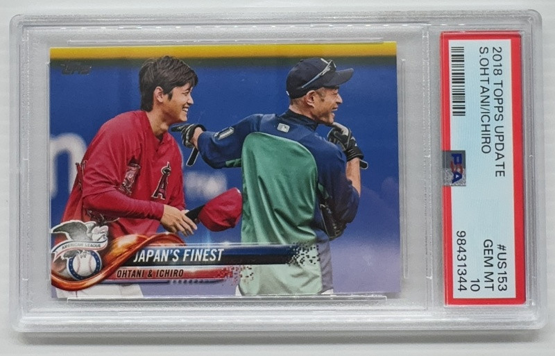 Shohei Ohtani 2018 Topps Update #US153 Base (Japan's Finest Shohei Ohtani 2018 Topps Update #US153 Base (Japan's Finest