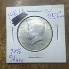 1964-D Kennedy Half Dollar 90% Silver UNC Raw Coin | US 50¢ JFK Half | Denver