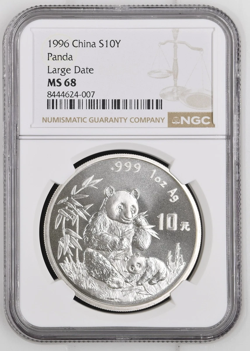 Chinese Panda MS 68 Grade Silver Bullion Coins for sale | eBay
