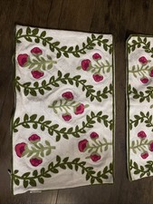 Alysheer Brand Decorative Throw Pillow Covers Set Of 2 Embroidered