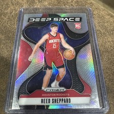 2024-25 NBA Prizm 🏀 Reed Sheppard Rookie Deep Space #6 Rockets RC