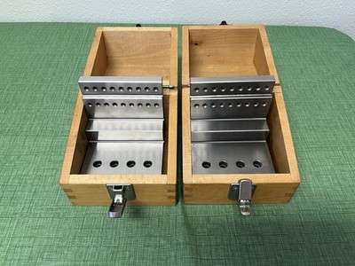 Size Control Co. MIKEMASTER matched pair Precision Angle Plate Set
