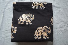 NO TARRIF CHARGES 100 ZK 249 Hand Block Print 100 Cotton Fabric 15 Yard