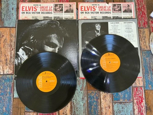 Lot Of 2 Elvis Presley Records Is Back, On Stage, In Memphis and Las Vegas