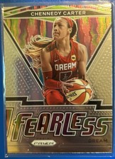 2021 Panini Prizm WNBA Fearless #6 Chennedy Carter Atlanta Dream