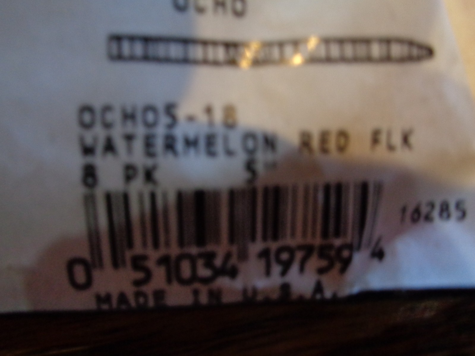 Strike King KVD Perfect Plastics Ocho, Twelve 5" 8 Packs, Twelve Colors, New - Image 10