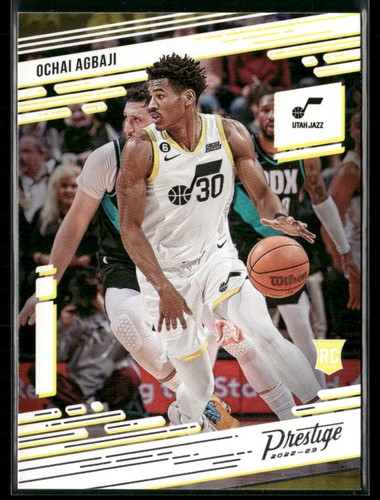 2022 Panini Chronicles Ochai Agbaji #75 card