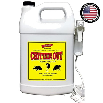 #ad Eco Friendly 128 Fl Oz Rodent Repellent Peppermint Oil Formula for Safe Use $56.99