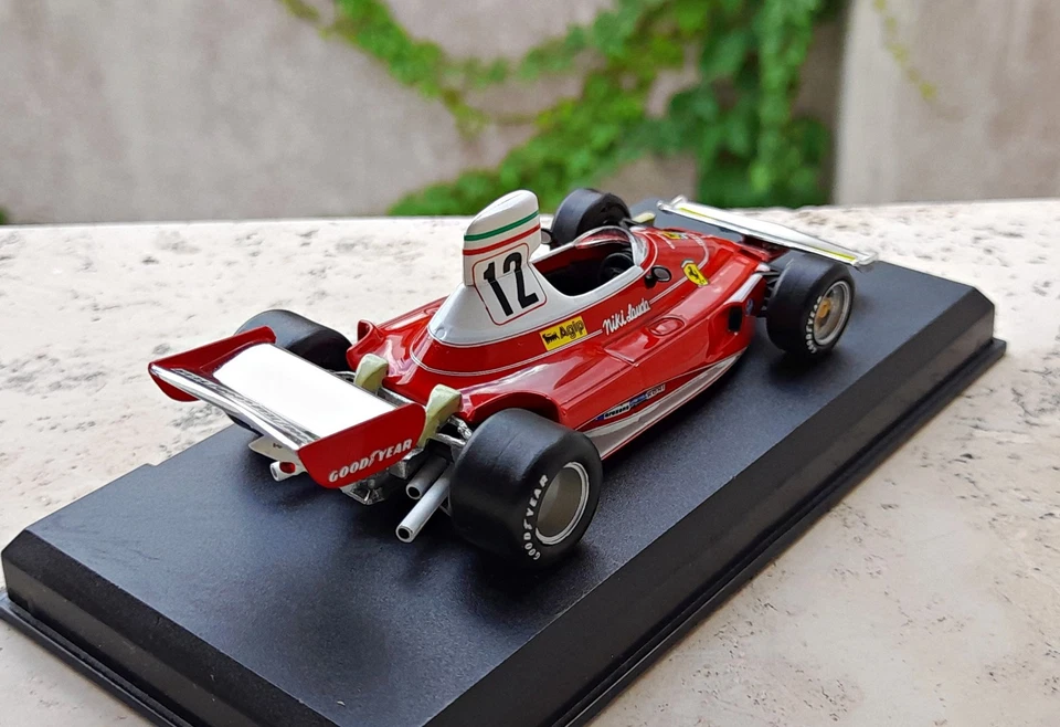 🔹🔹🔹FERRARI 312 T 1975  NIKI LAUDA 1:43 COLLEZIONE FERRARI F1 MODELLINO🔹🔹🔹 - Immagine 2 di 3