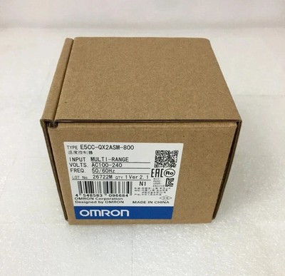 1X New OMRON E5CC-QX2ASM-800 Temperature Controller 50/60Hz E5CCQX2ASM800 In Box